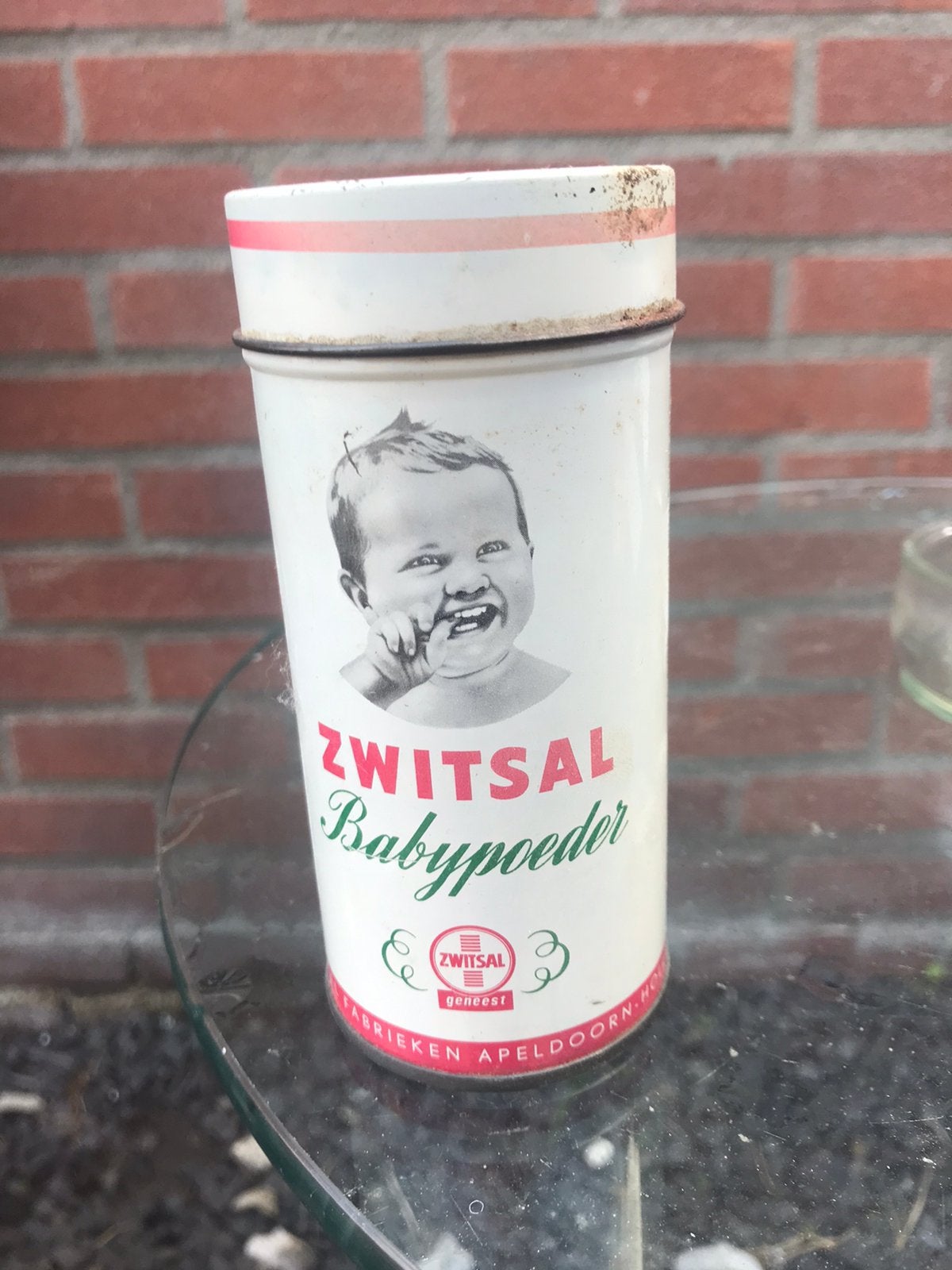 ZWITSAL Baby reclame blikje, Ophalen of Verzenden, Gebruikt, Overige, Overige merken