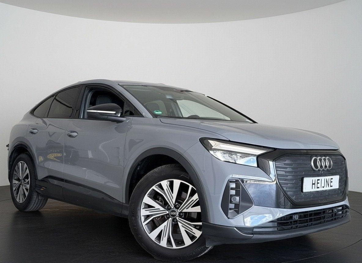 Audi Q4 Sportback e-tron 35 EDITION 55 kWh 170PK LEDER/VIRTU, Auto's, Audi, Automaat, 12 maanden, Achterwielaandrijving, Gebruikt