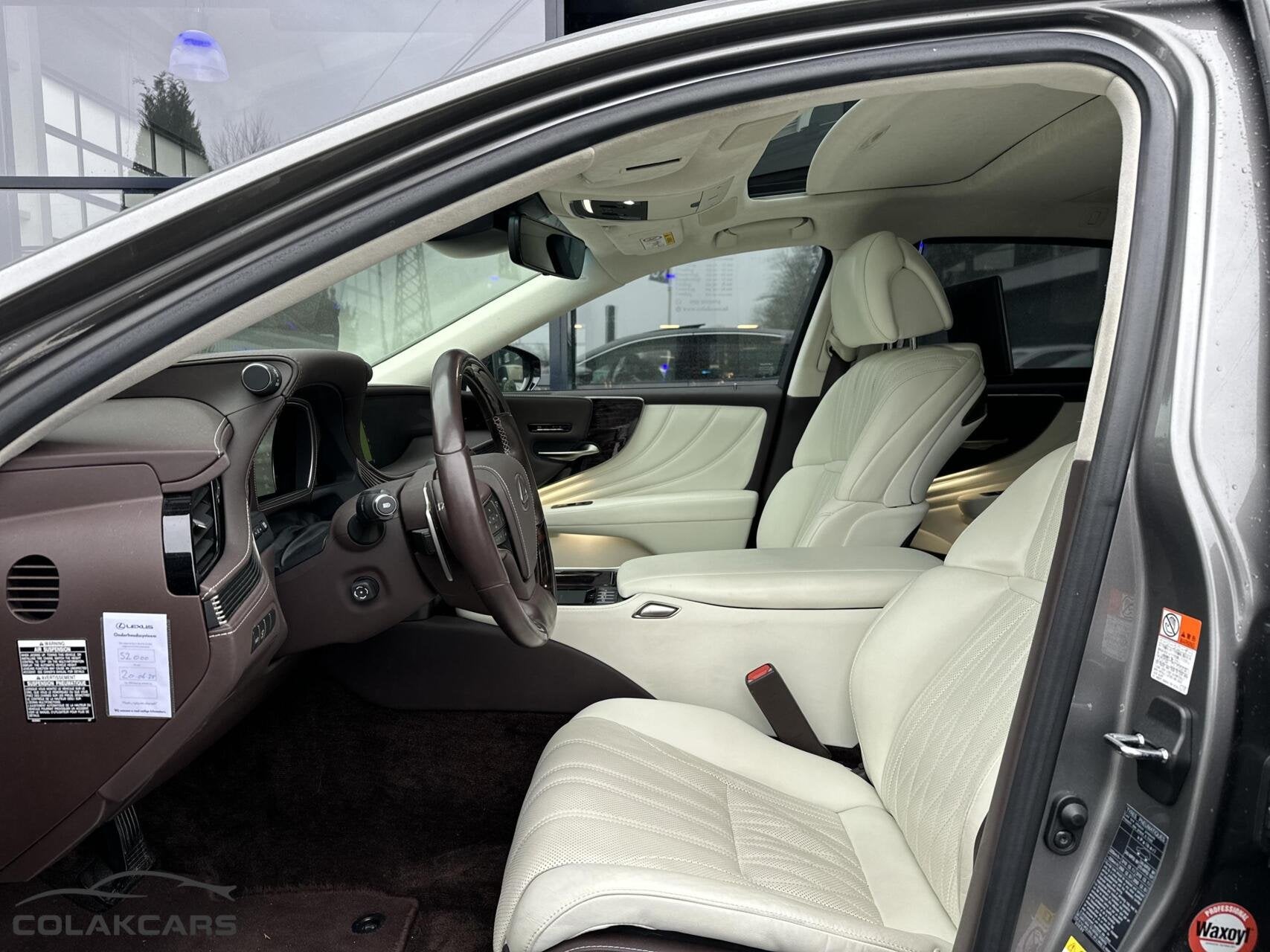 Lexus LS 500h AWD President Line Massage 43KM Garanti, Automaat, Gebruikt, Euro 6, Bedrijf