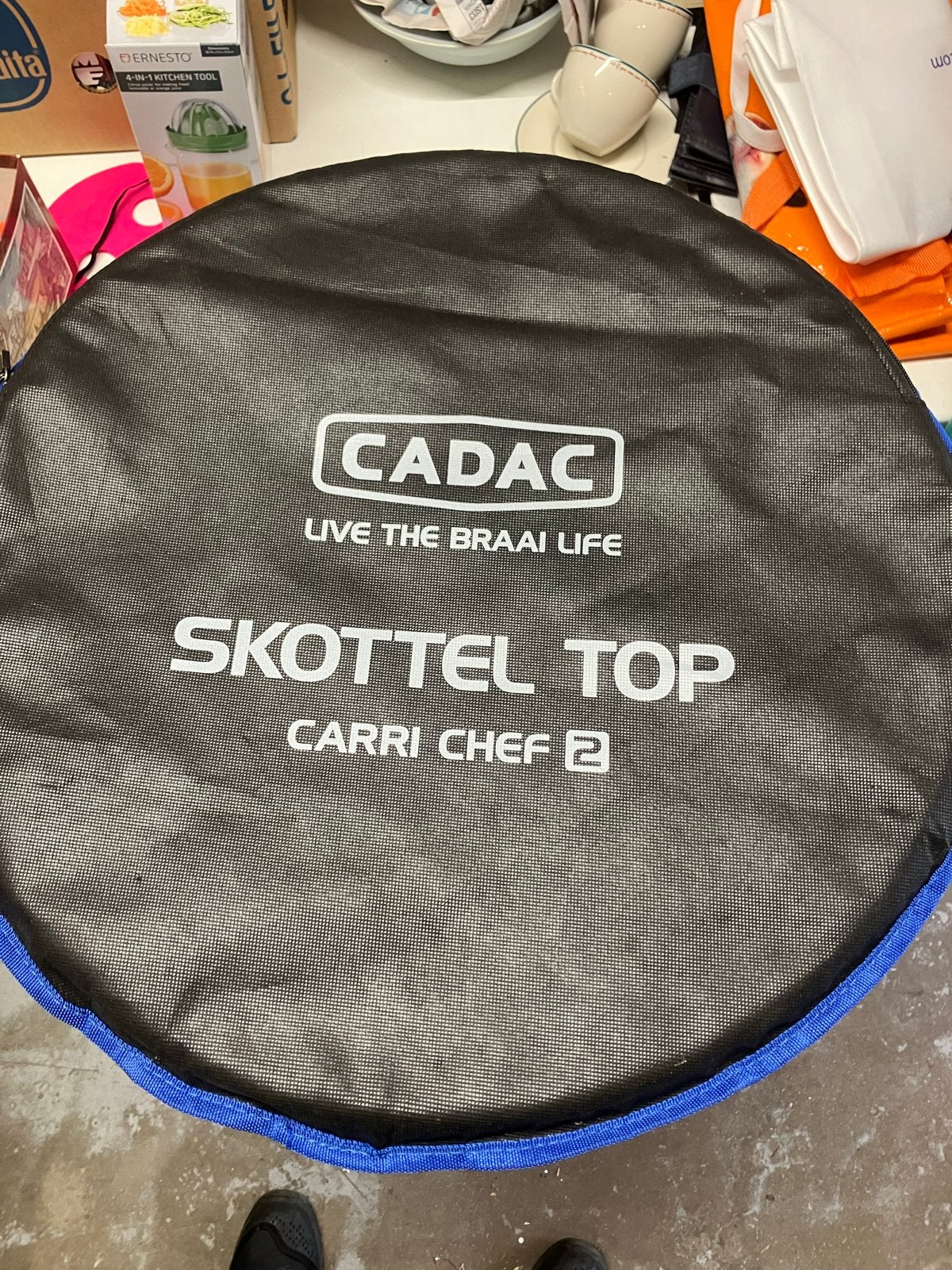 Cadac Skottel Top voor Carri Chef 2 - Braai Accessoire, Ophalen, Gebruikt