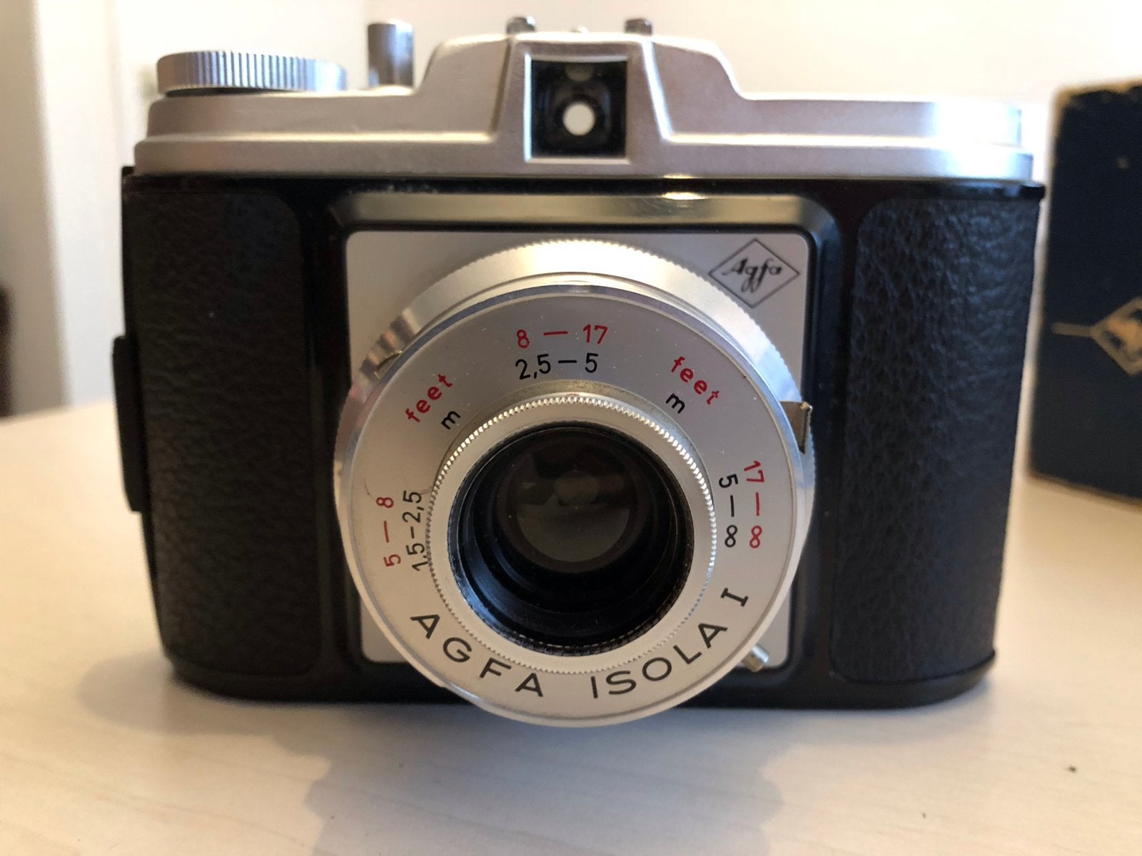Agfa Isola I Vintage Camera met originele doos, Ophalen of Verzenden, Gebruikt, Compact, Overige Merken