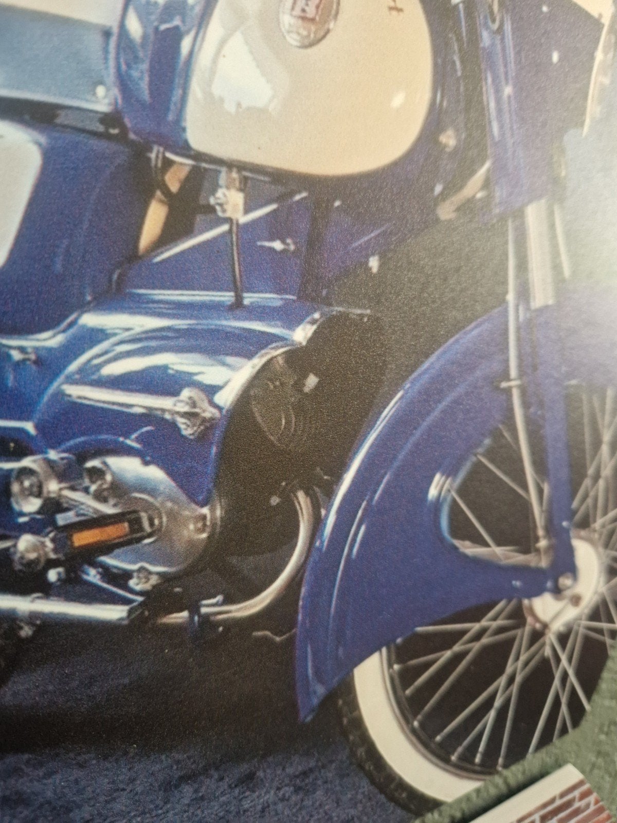 Batavus Super Sport sierranden motorschermen (replica), Ophalen of Verzenden, Zo goed als nieuw