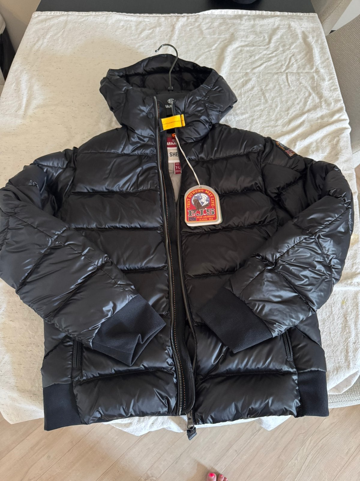Parajumpers jas meisje maat y-l, Ophalen of Verzenden, Nieuw, Overige maten, Zwart