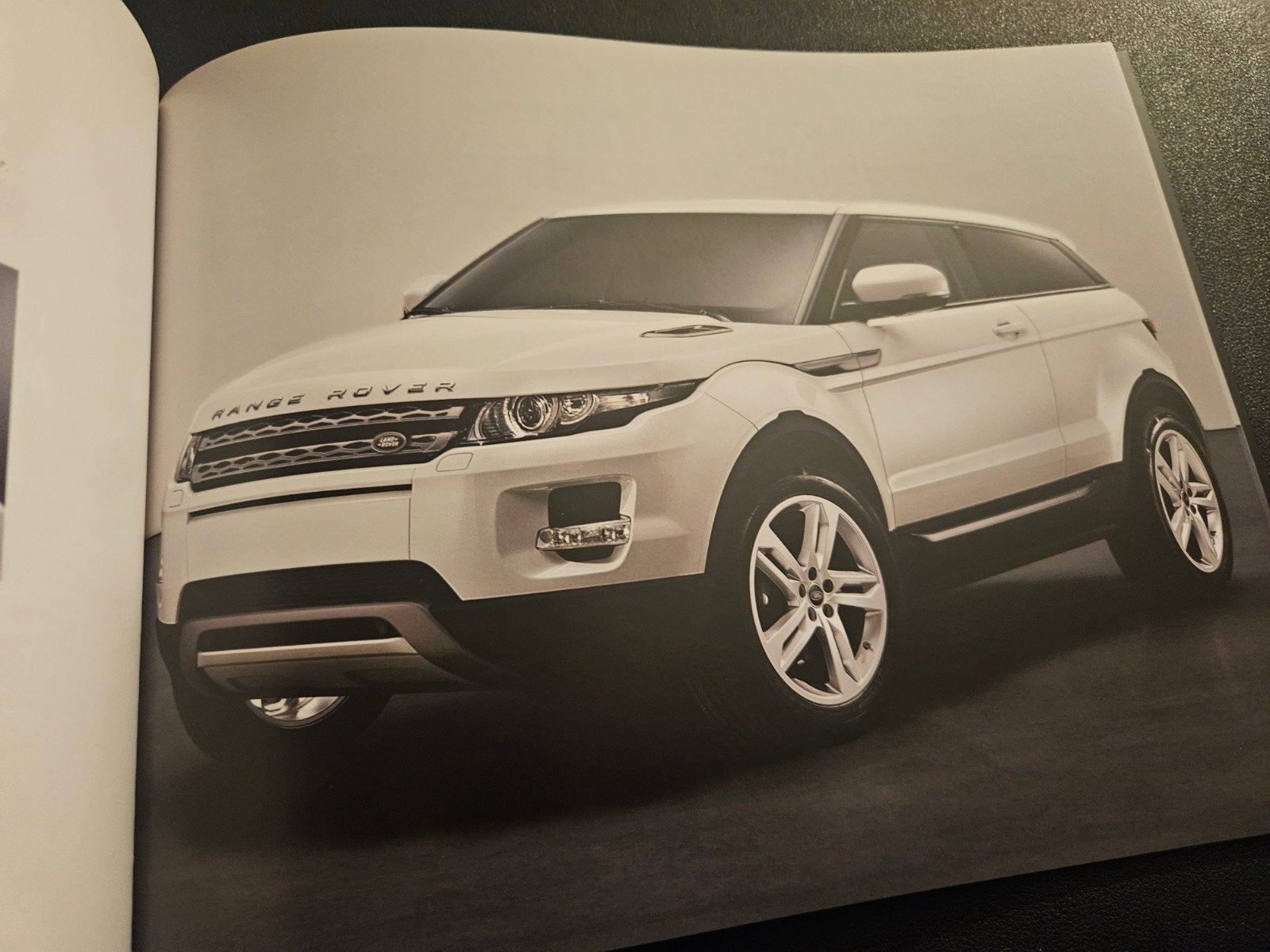 Brochure Range Rover Evoque 2012, Ophalen of Verzenden, Zo goed als nieuw, Overige merken