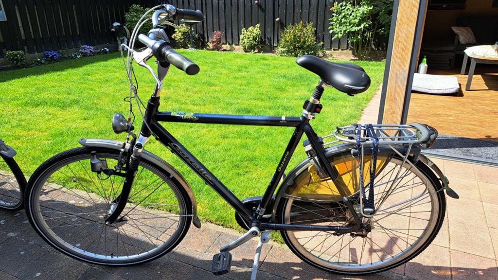 Gazelle Orange fiets, 57cm framehoogte 7 versnellingen, Ophalen, Gebruikt, Velgrem, Versnellingen