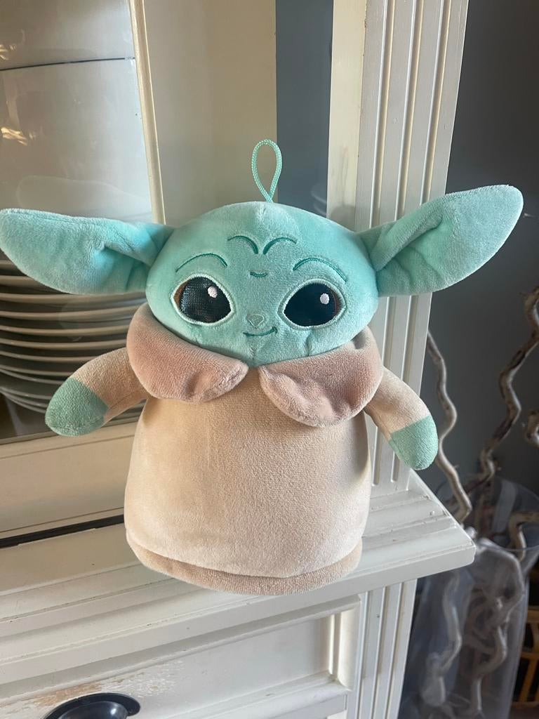 Star Wars Yoda knuffel, Star Wars, Ophalen of Verzenden, Zo goed als nieuw, Middelgroot (20 tot 80 cm)