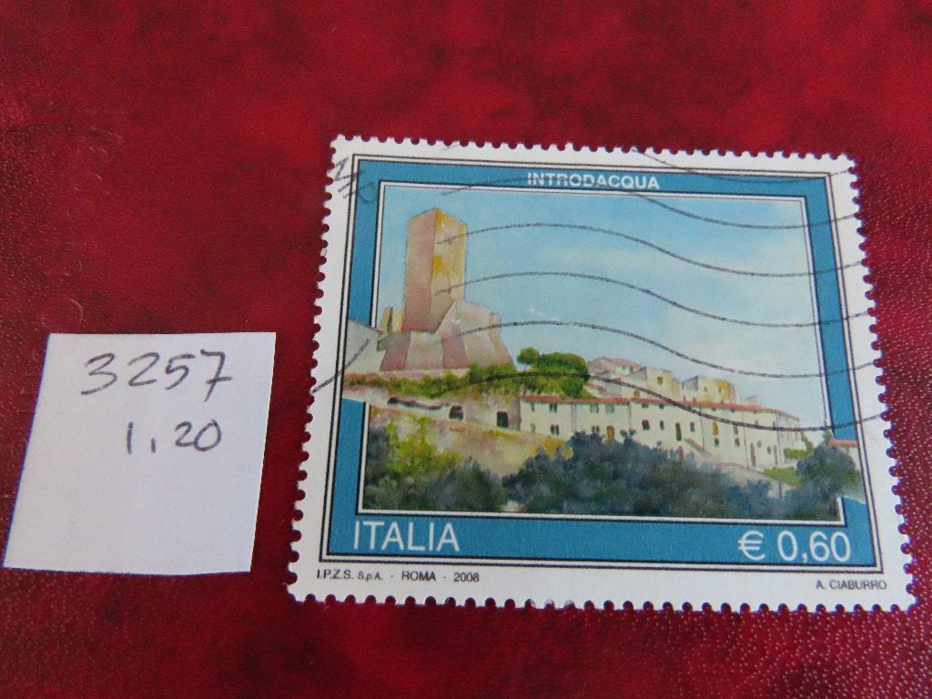 Italie 3257, Ophalen of Verzenden, Gestempeld