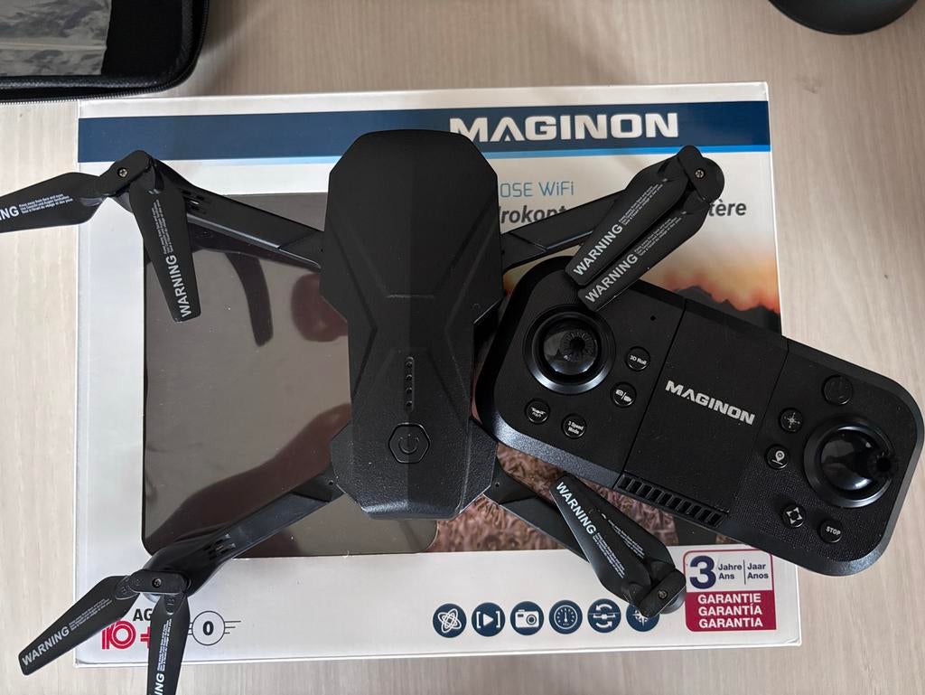 Maginon QC-720SE drone, Gebruikt, Overige merken, Ophalen of Verzenden, Opklapbaar
