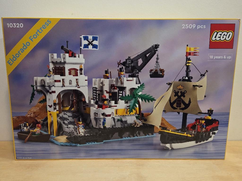 (GESEALD) Lego 10320 Eldorado Fortress, Kinderen en Baby's, Speelgoed | Duplo en Lego, Ongeopend/sealed, Lego, Nieuw, Ophalen of Verzenden