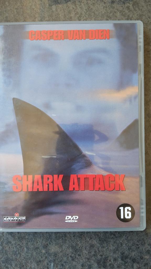 DVD Shark Attack Casper Van Dien, Vanaf 16 jaar, Ophalen of Verzenden, Zo goed als nieuw