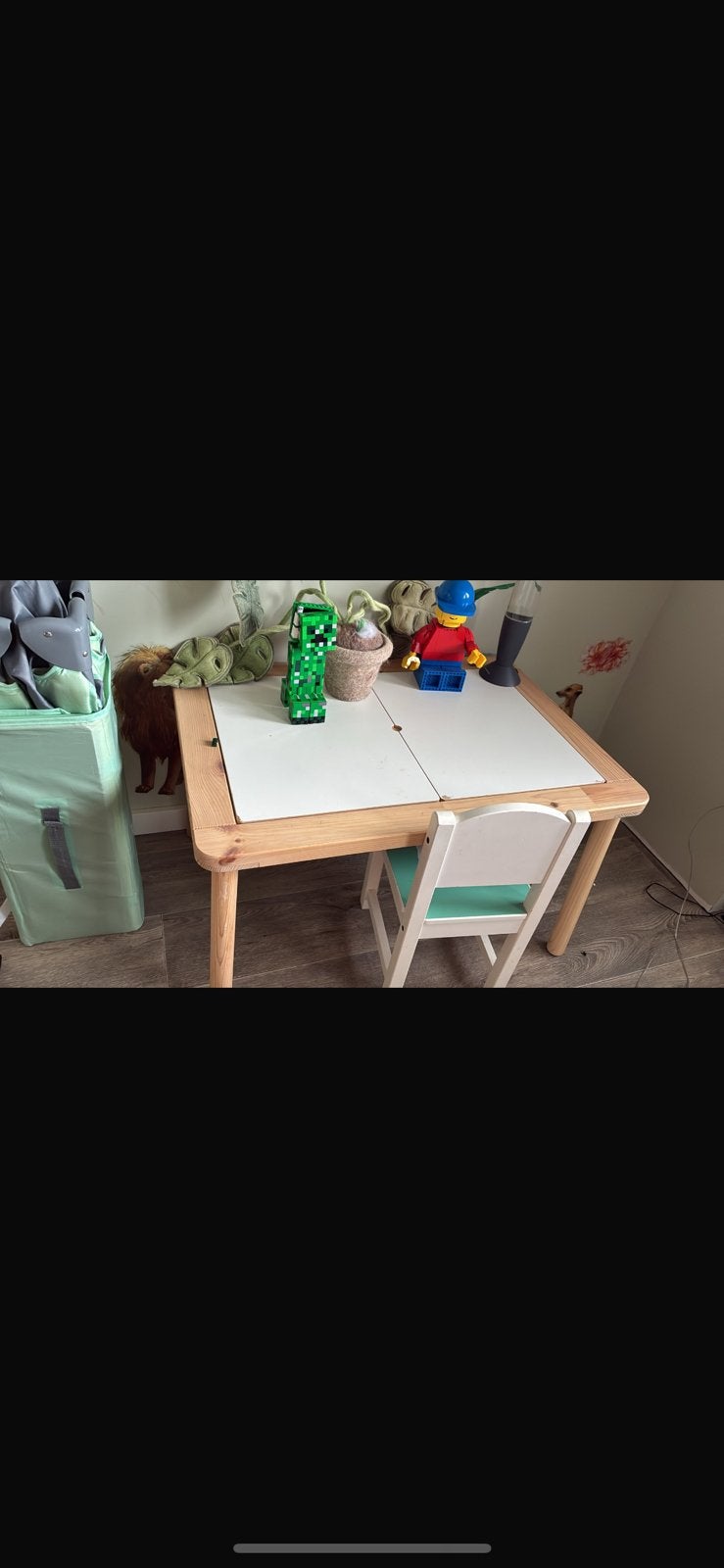 Ikea speeltafel, Ophalen, Gebruikt