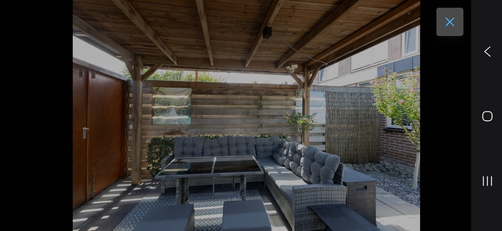 Tuinset lounchset 1 jaar oud, Tuin en Terras, Ophalen, 5 zitplaatsen, Kunststof, Bank