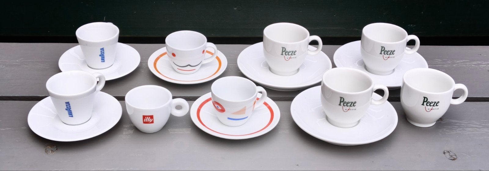 Merk kopjes ritzenhoff, illy, peeze., Ophalen of Verzenden, Overige stijlen, Kop(pen) en/of Schotel(s)