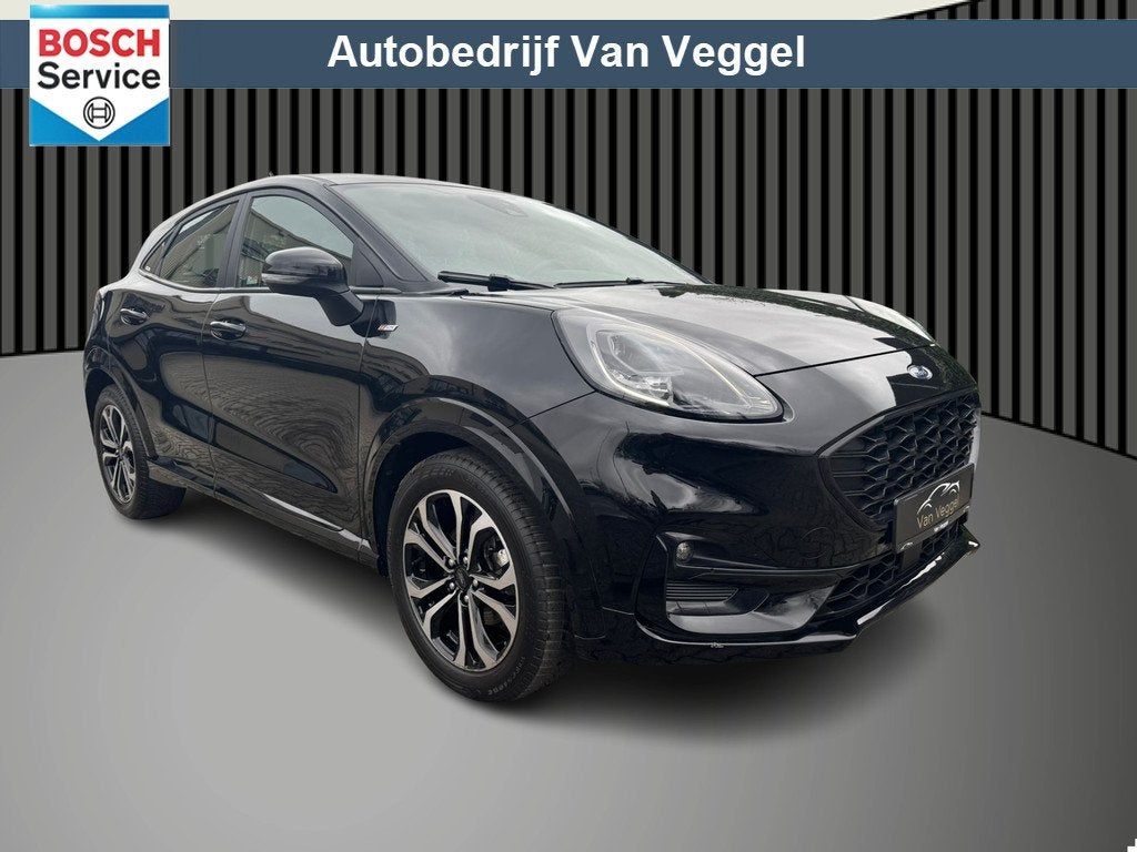 Ford Puma 1.0 EcoBoost Hybrid ST-Line virtual cockpit, stoel, Voorwielaandrijving, Zwart, Bedrijf, Handgeschakeld