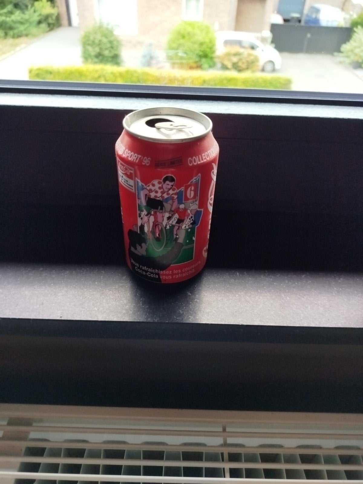 geopend cola blikje tour de France, Ophalen of Verzenden, Gebruikt, Overige merken