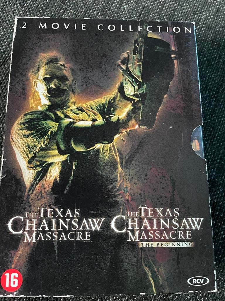 Texas Chainsaw (2 delen in een box), Cd's en Dvd's, Dvd's | Horror, Vanaf 16 jaar, Ophalen of Verzenden, Zo goed als nieuw, Slasher