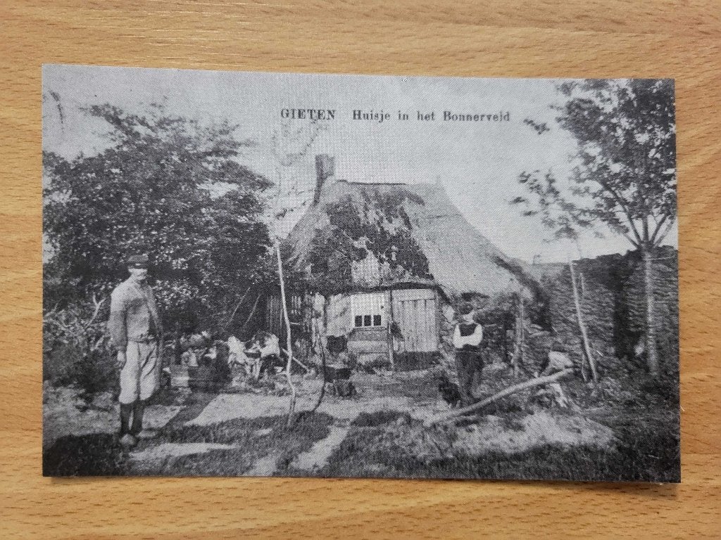 ansicht Bonnerveld GIETEN, Ophalen, Voor 1920, Drenthe