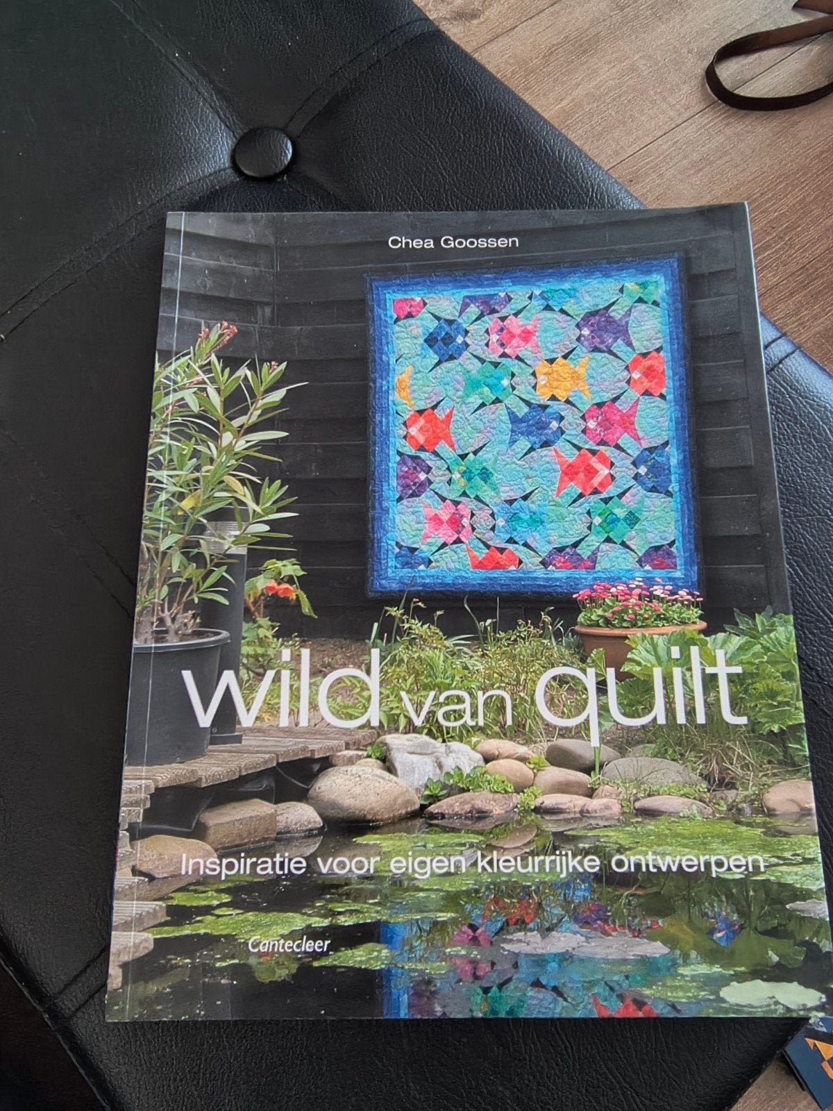 Wild van Quilt: Inspiratie voor kleurrijke ontwerpen, Ophalen of Verzenden, Zo goed als nieuw, Borduren en Naaien, Chea Goossen