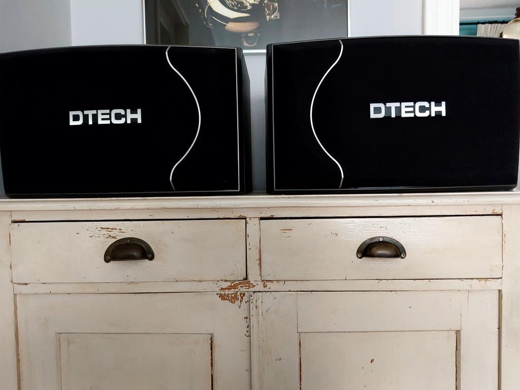 Te koop DTech speakers, Ophalen of Verzenden, Gebruikt, Overige merken, Overige spelers