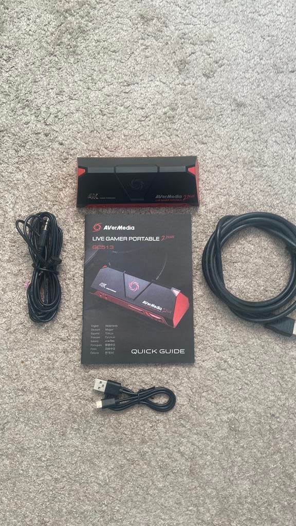 Avermedia live ganer portable 2 plus inclusief geheugenkaart, Ophalen, Overige typen