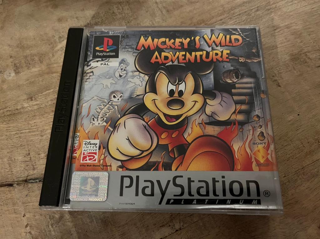 Mickey's Wild Adventure - PlayStation 1 (PS1) Platinum, Spelcomputers en Games, Games | Sony PlayStation 1, O, Ophalen of Verzenden