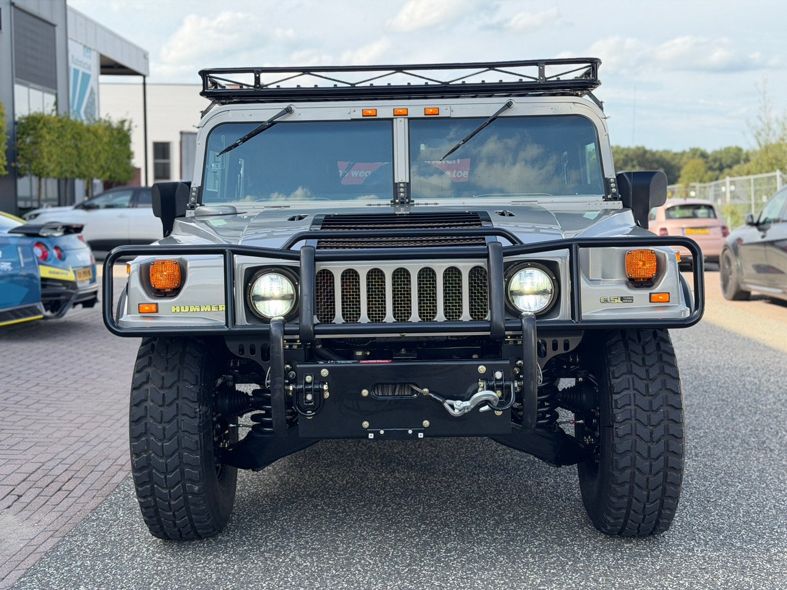 Hummer H1 Slantback 6.5 Turbo Diesel 1997 | Collector's Item, Auto's, Automaat, 3221 kg, 4 stoelen, Leder