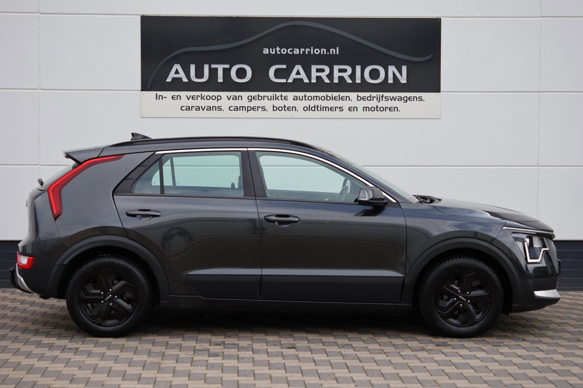 Kia Niro 1.6 GDi PHEV Carplay Camera Dealer Onderhouden !, Auto's, Dealer onderhouden, Stof, Gebruikt, Zwart