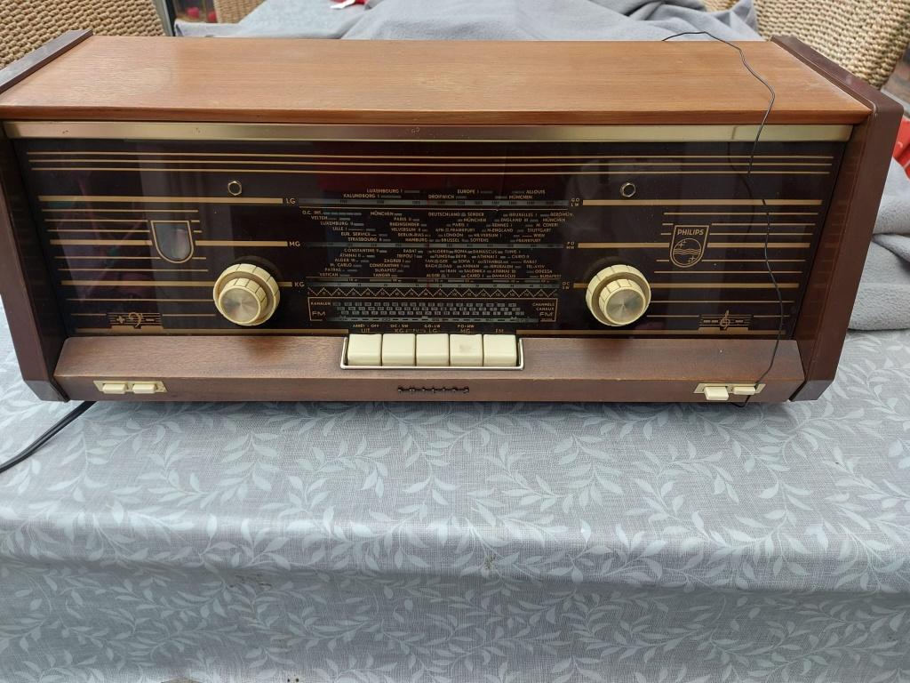 Antieke Philips Radio uit 1962, Antiek en Kunst, Ophalen