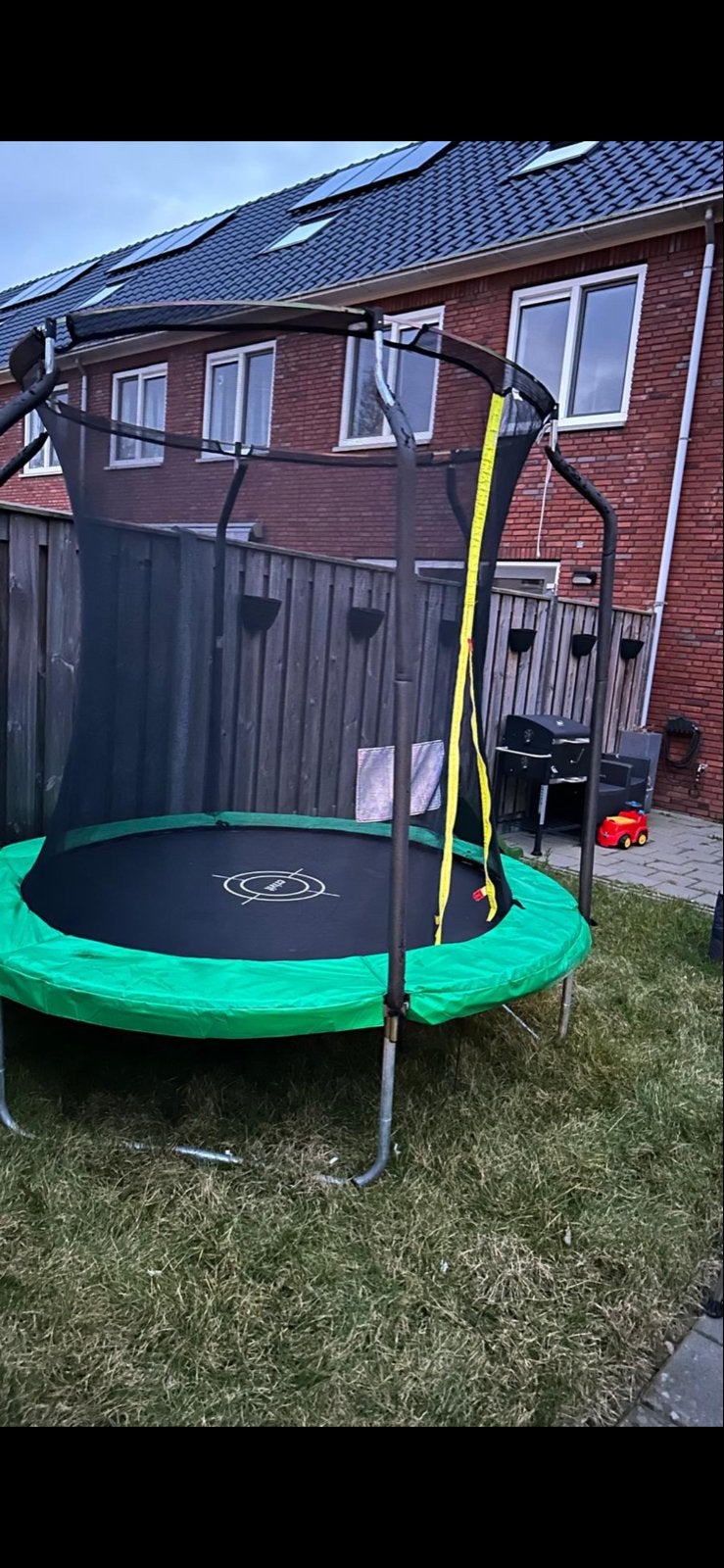Trampoline ruim van 2,5 meter breed, Ophalen of Verzenden, Gebruikt