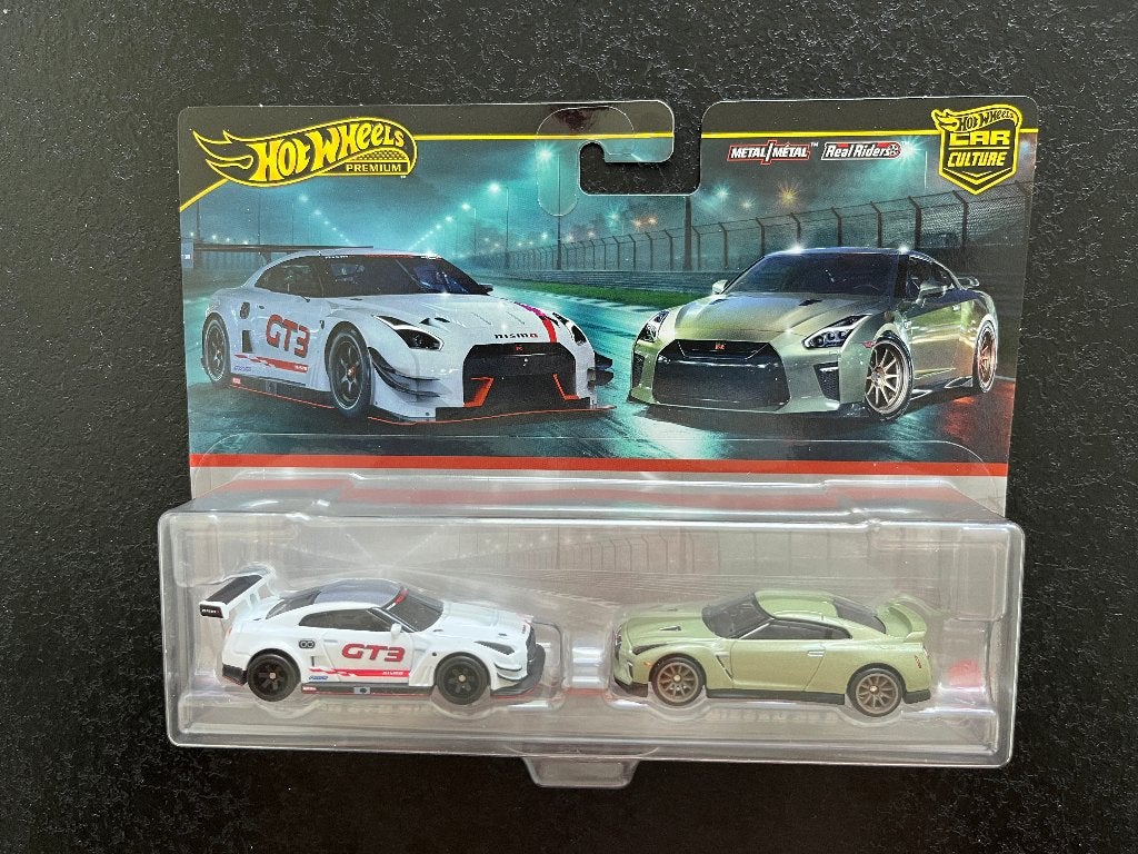 Hot Wheels Nissan GT-R Nismo GT3 & Nissan GT-R (R35) nieuw, Ophalen of Verzenden, Nieuw