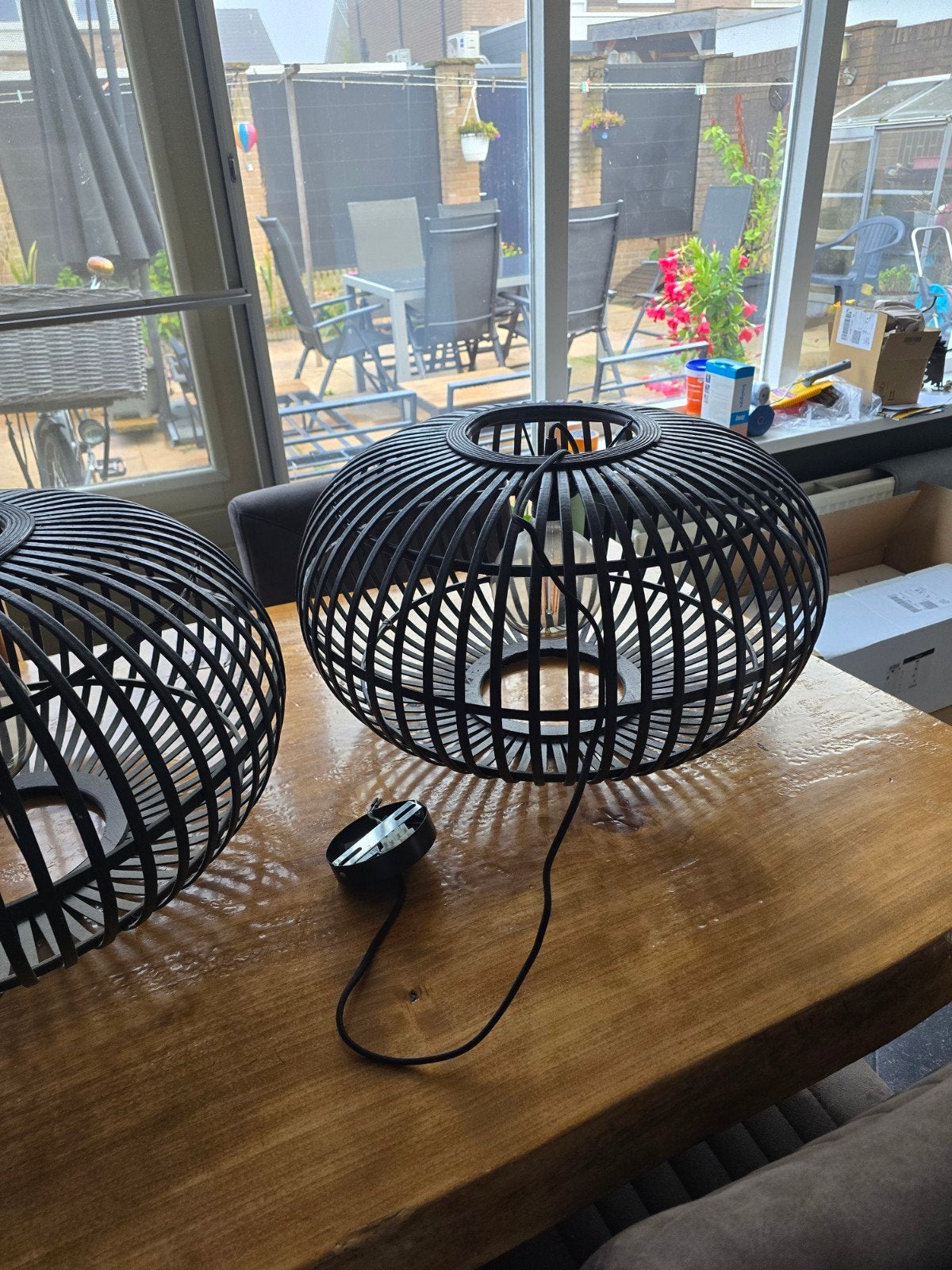 mooi hang lampen, Ophalen, Gebruikt