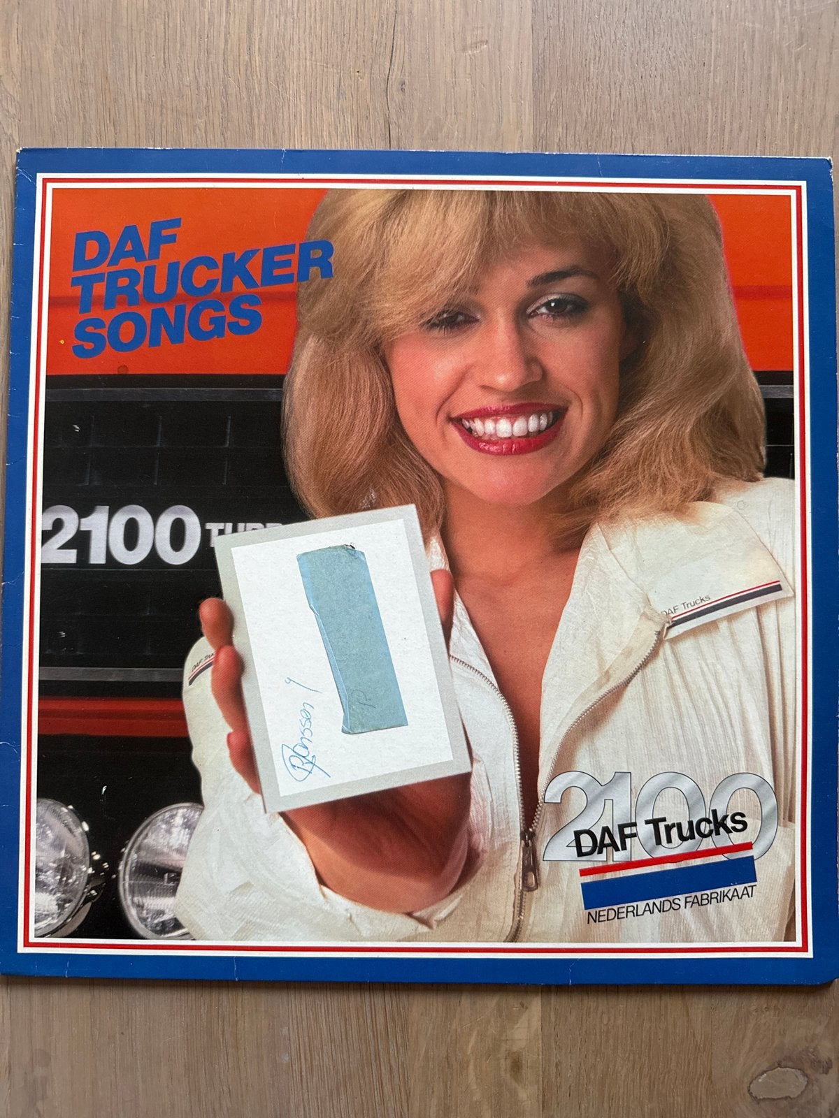 DAF Trucker Songs LP - Originele uitgave, Ophalen of Verzenden, Gebruikt, Overige genres, Album