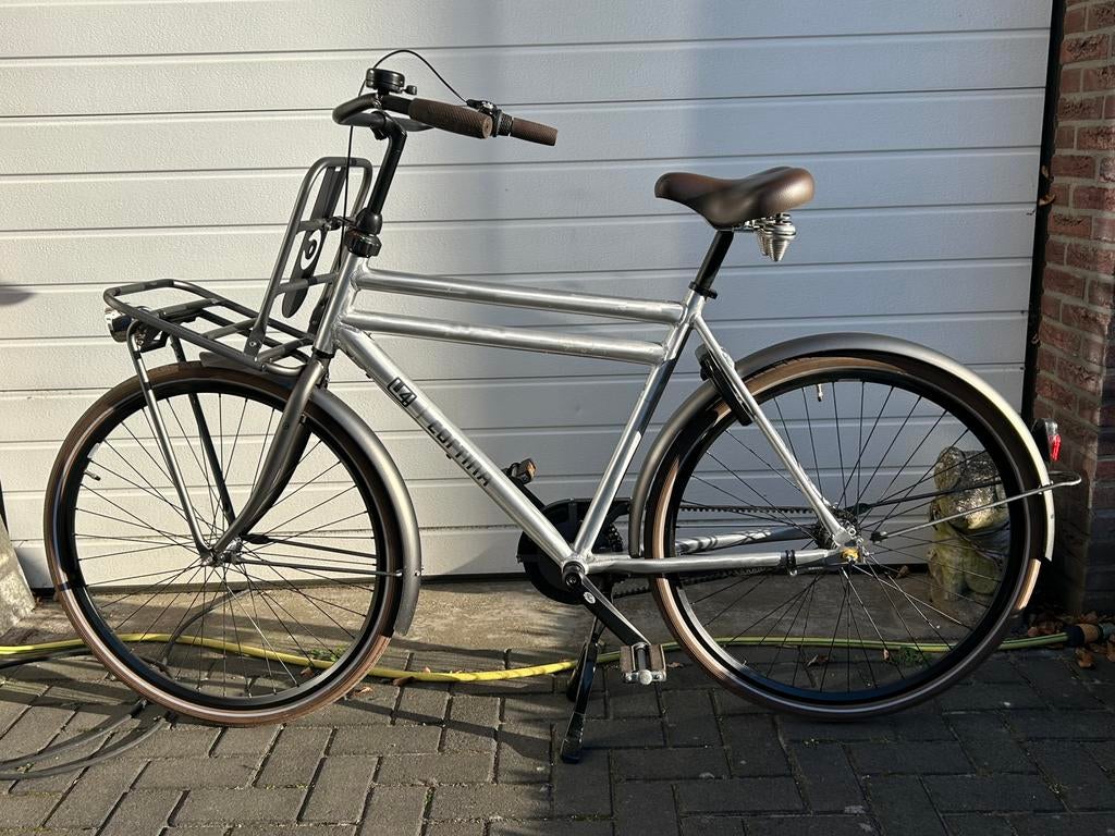 Cortina U4 transport RAW riemaandrijving 56cm, Terugtraprem, Gebruikt, Versnellingen, 53 tot 57 cm