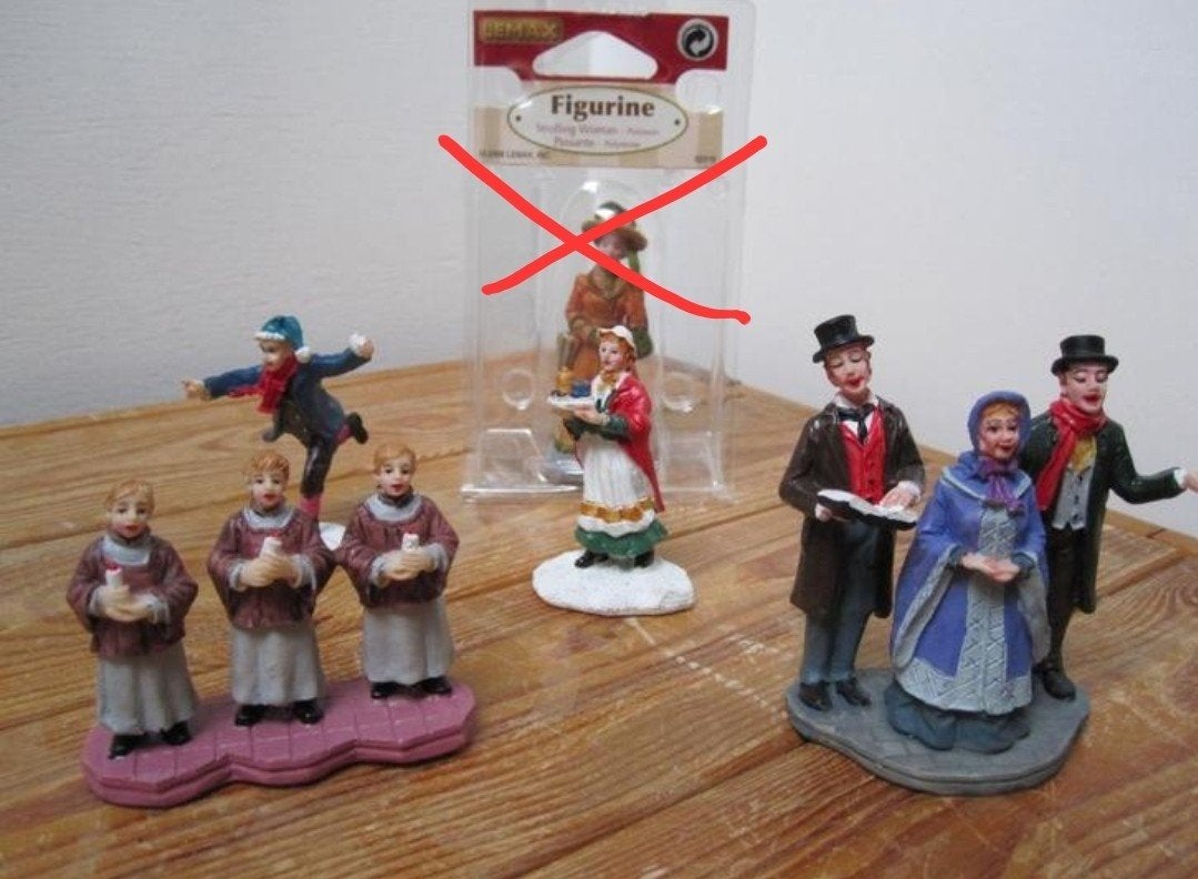 Lemax kerst figuren, Diversen, Kerst, Ophalen of Verzenden, Nieuw