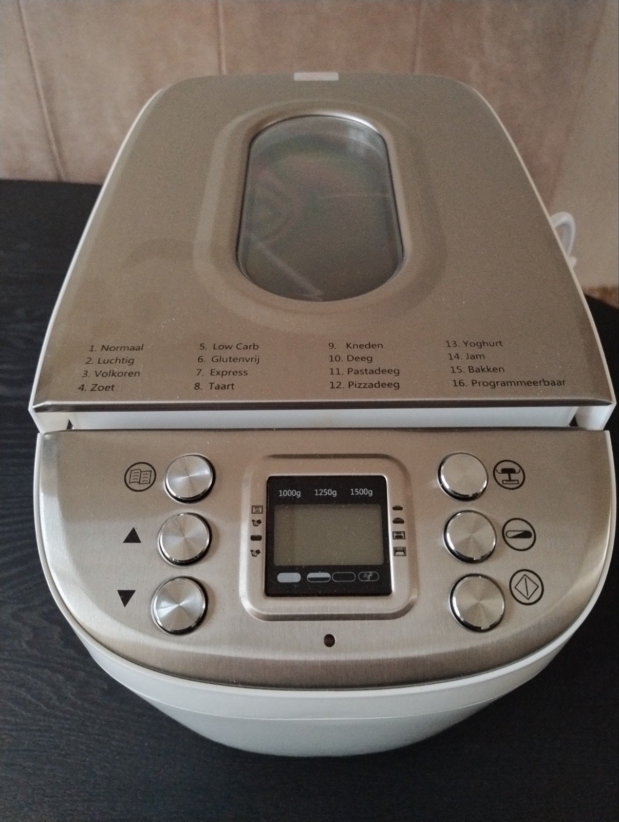 Broodbakmachine, Met timer, Gebruikt, Ophalen of Verzenden, 1200 tot 1600 gram deeg