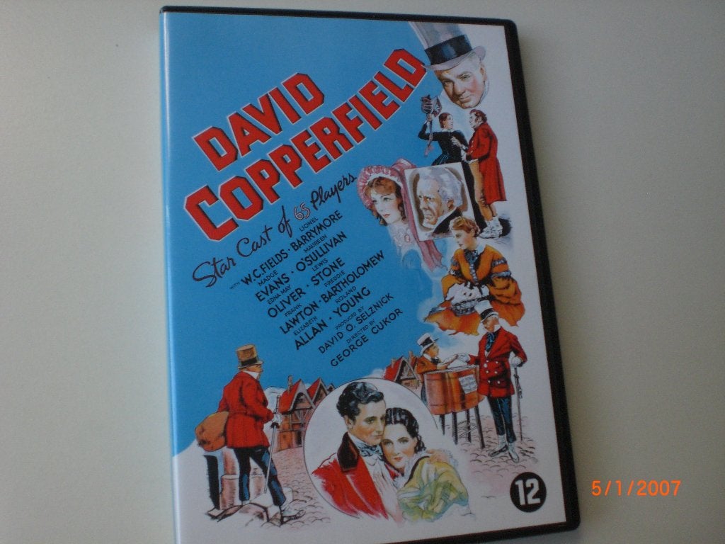 dvd David Copperfield W.C. Fields Maureen O'Sullivan Freddie, Bonusmateriaal, Engels, Nederlands, Ophalen of Verzenden