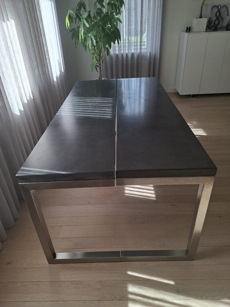 Linteloo betonsteentafel, Ophalen, Overige materialen, Gebruikt, 100 tot 150 cm
