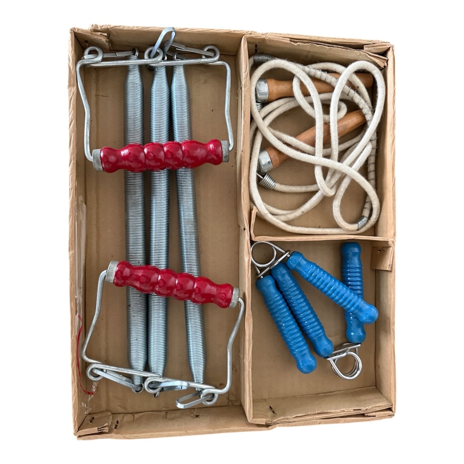 Vintage Fitness Training Set - Complete in Doos, Ophalen of Verzenden, Gebruikt, Armen, Overige typen