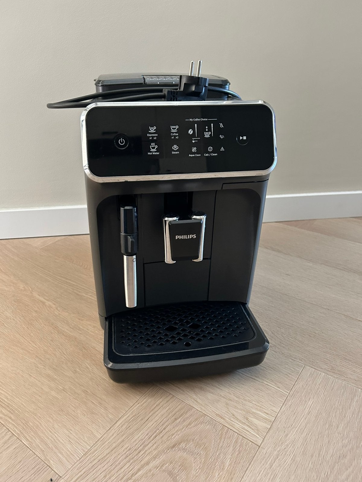 Phillips 2200 koffiemachine, Witgoed en Apparatuur, Koffiezetapparaten, Gebruikt, Koffiemachine, Afneembaar waterreservoir, Koffiebonen