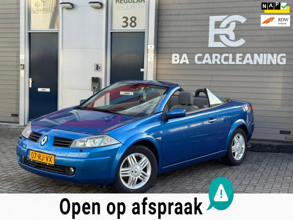 Renault Mégane Coupé-Cabriolet 2.0-16V Privilège Luxe | A, Auto's, Renault, 1998 cc, Gebruikt, Beige, 4 cilinders