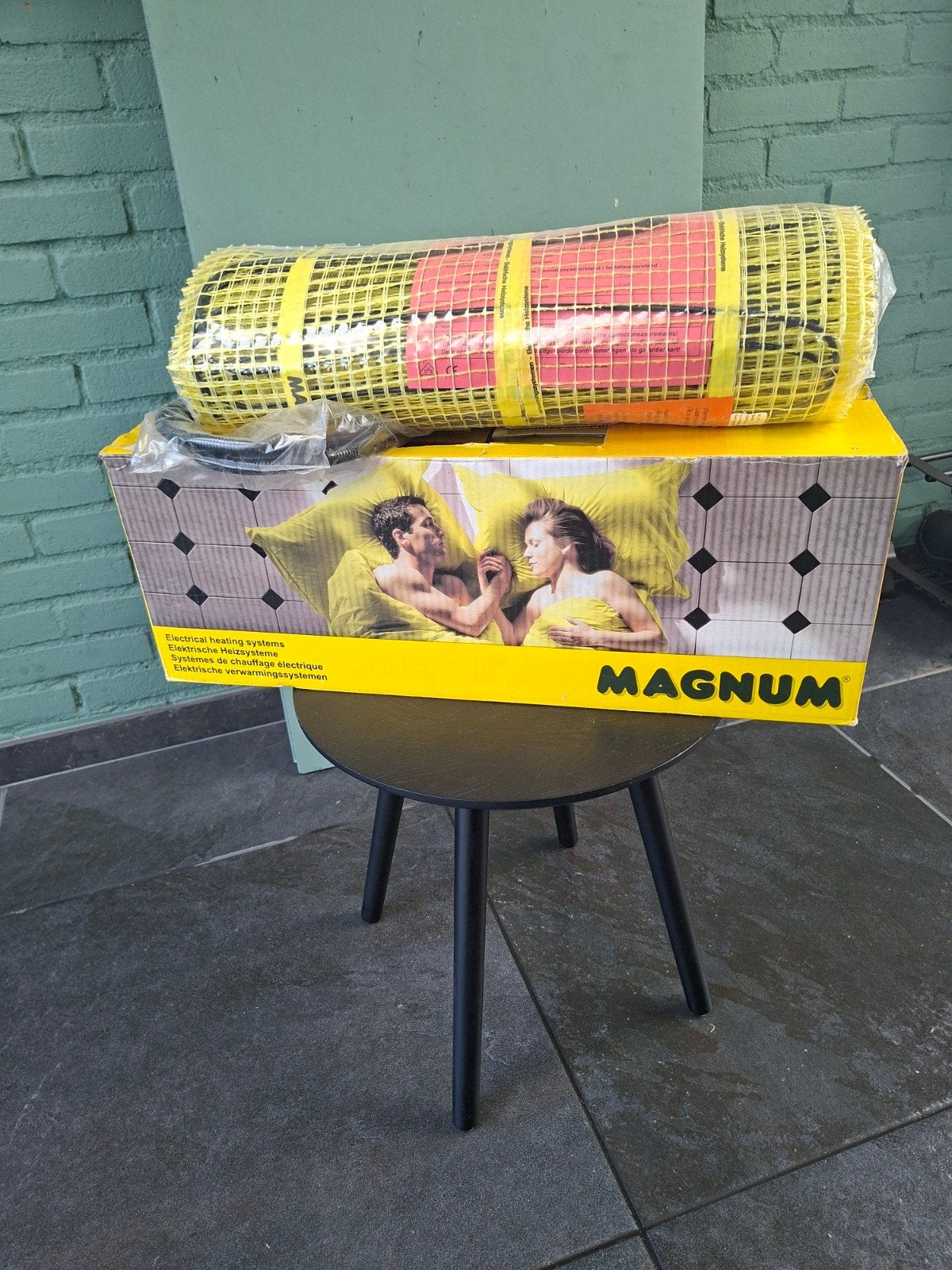 Magnum elektrische vloerverwarming mat 3.5m², Ophalen of Verzenden, Nieuw, 500 tot 800 watt, Overige typen