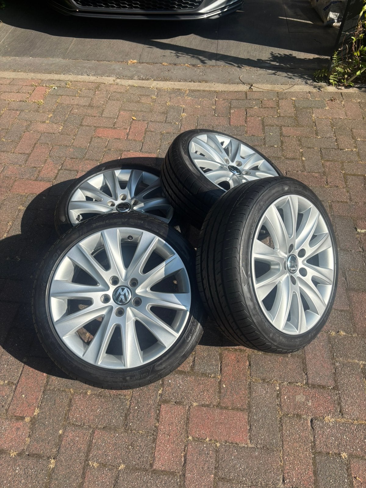 Orginele volkswagen velgen, Ophalen, Banden en Velgen, 17 inch, 205 mm