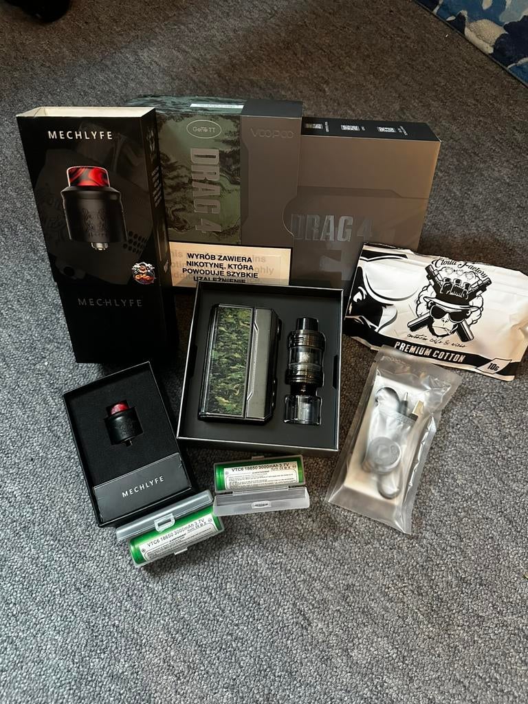 Drag 4 kit set+ RDA, Ophalen of Verzenden, Zo goed als nieuw, Overige merken