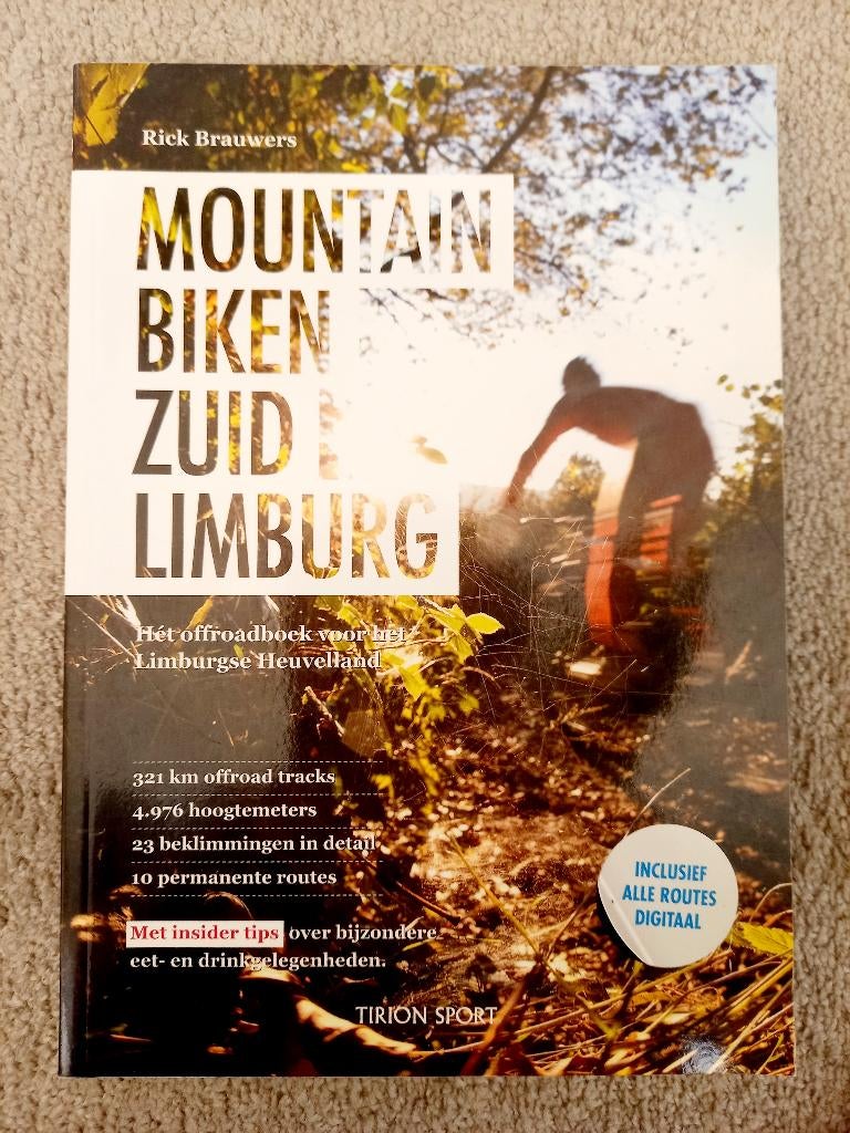 Mountainbiken Zuid-Limburg / Rick Brauwers, Ophalen of Verzenden, Zo goed als nieuw, Lopen en Fietsen