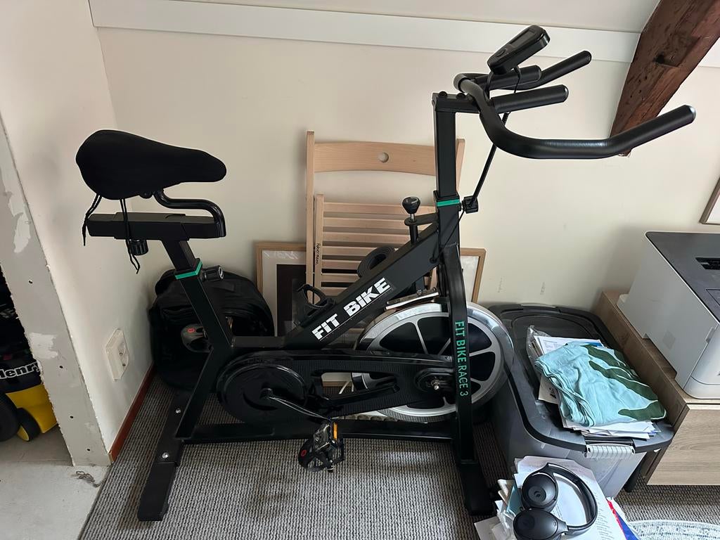 FitBike Race 3 Spinningfiets - Fitness Bike, Sport en Fitness, Ophalen, Gebruikt, Spinningfiets, Metaal