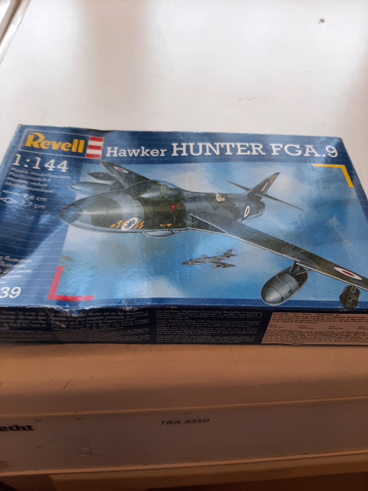 Revell Hawker Hunter FGA.9 Modelbouw Vliegtuig 1:144, Ophalen, 1:72 tot 1:144, Gebruikt, Revell