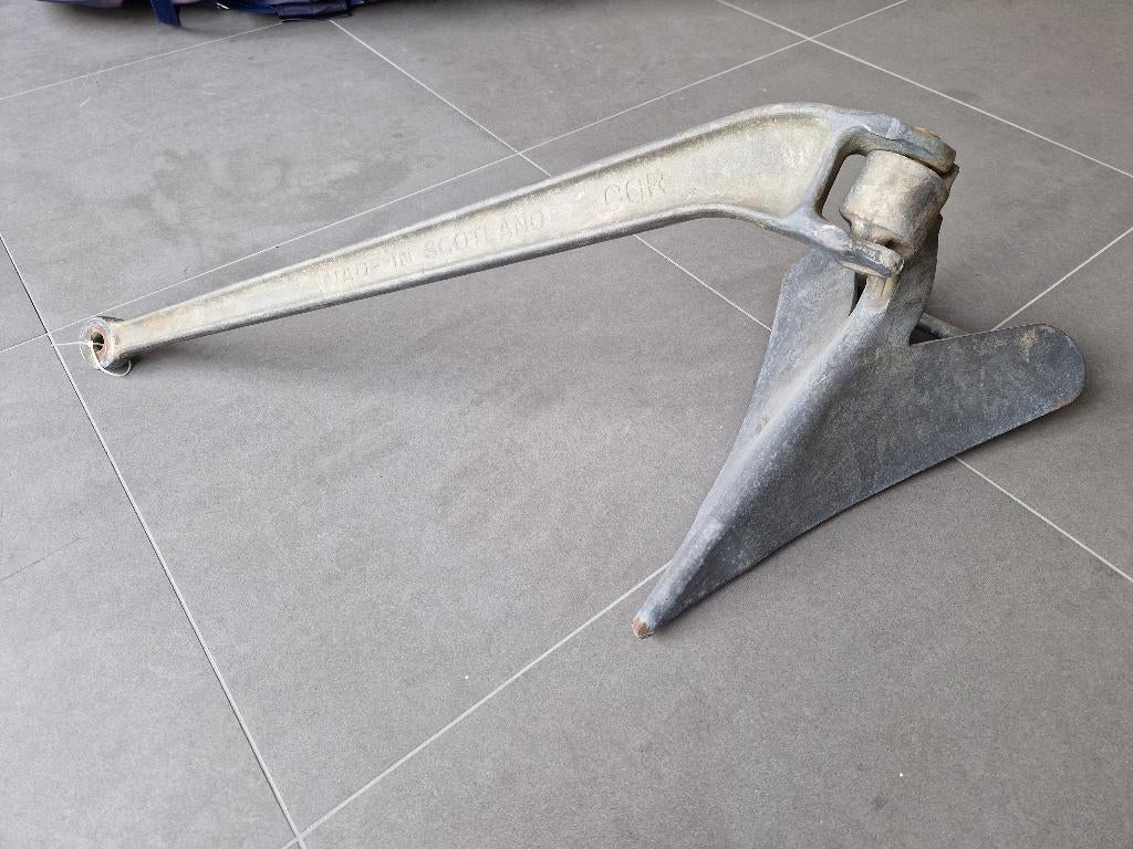 CQR 35 LB anchor (16kg), Ophalen of Verzenden, Gebruikt, Ankeren en Afmeren, Zeilboot of Motorboot