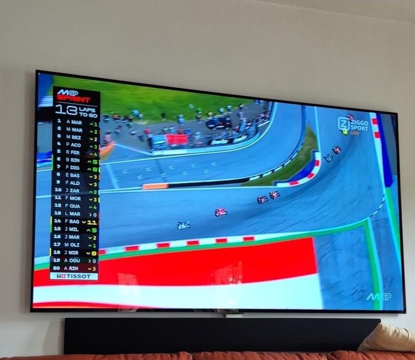 LG 77 inch OLED TV met Soundbar en Subwoofer, Audio, Tv en Foto, Televisies, Ophalen, 120 Hz, Zo goed als nieuw, 100 cm of meer