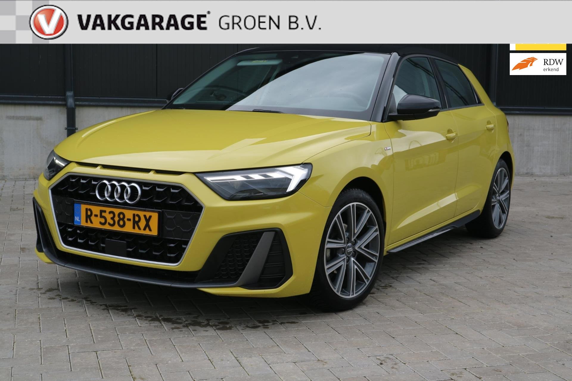 Audi A1 Sportback 25 TFSI 95pk S-line / 17"lm.velgen/ cruise, Voorwielaandrijving, Stof, 95 pk, 49 €/maand