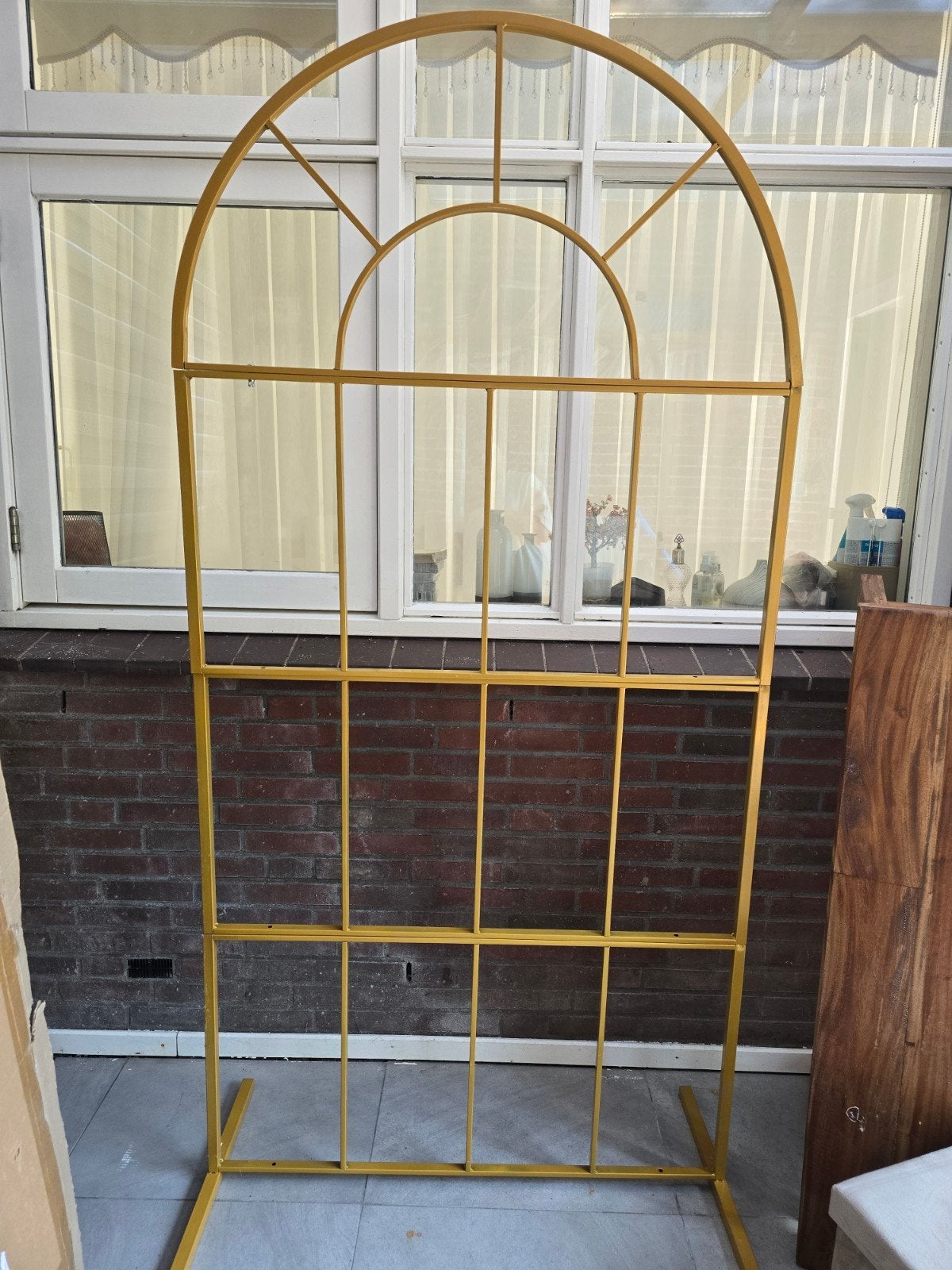 Mooie gouden backdrop frame, Ophalen of Verzenden